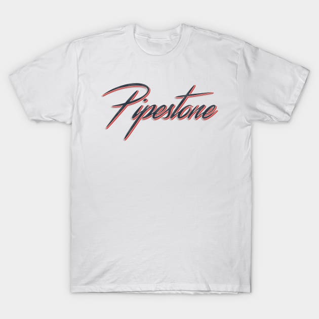 Pipestone City T-Shirt by PowelCastStudio